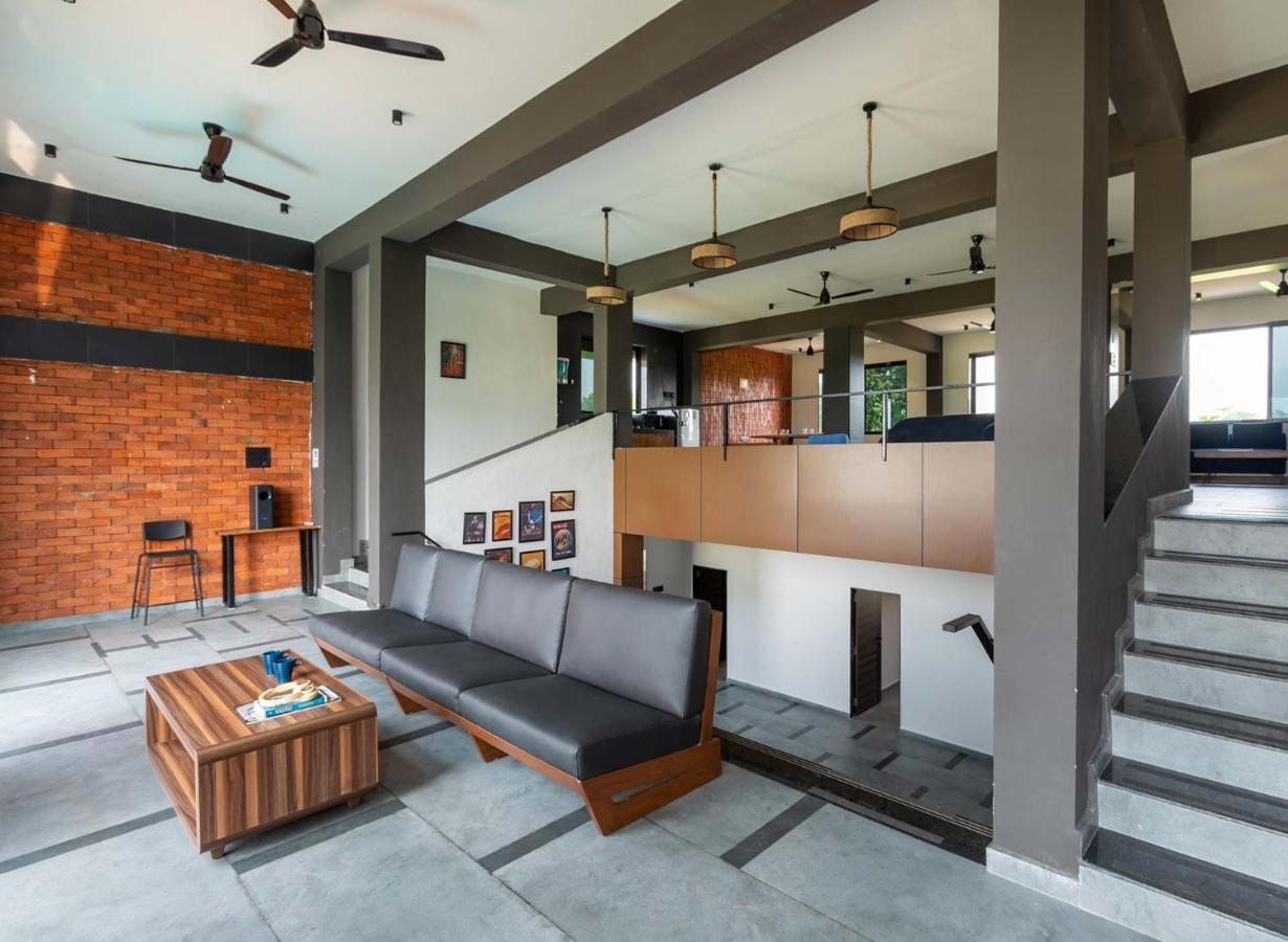 Two Villa By Stayvista With Infinity Pool, Farm & Mountain Views, Modern Interiors Karjat Exterior photo