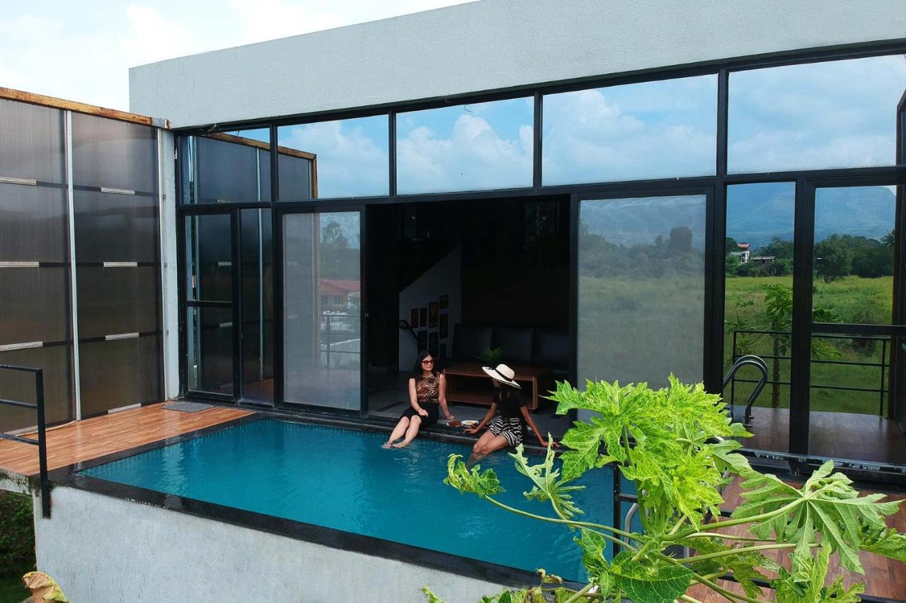 Two Villa By Stayvista With Infinity Pool, Farm & Mountain Views, Modern Interiors Karjat Exterior photo
